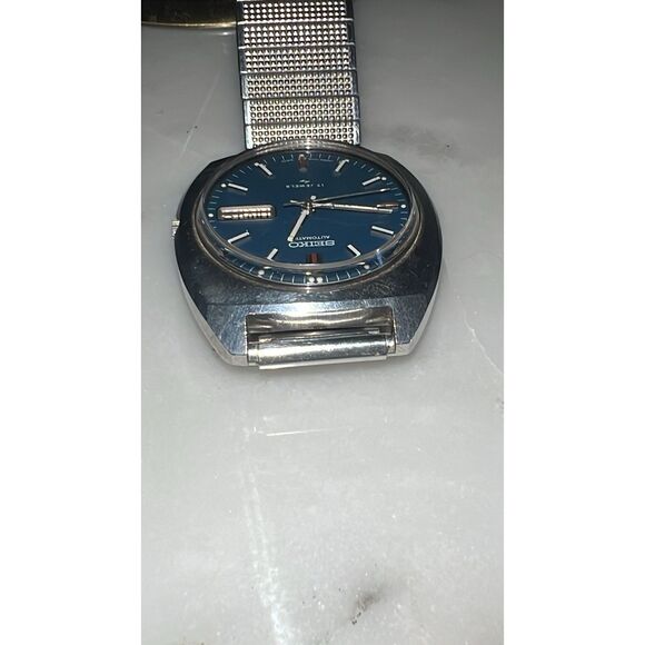 Vintage Seiko Watch Automatic 17 Jewel 7006-8059 1972-1973 Japan {n Mint} - Picture 5 of 10